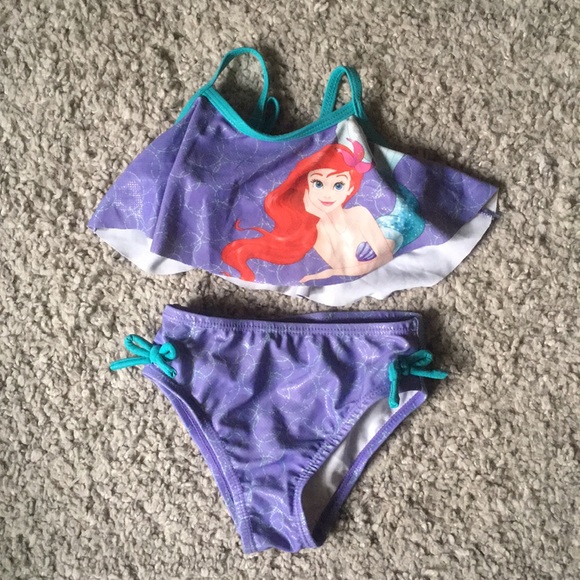 Two piece Little Mermaid swimsuit - Picture 1 of 6